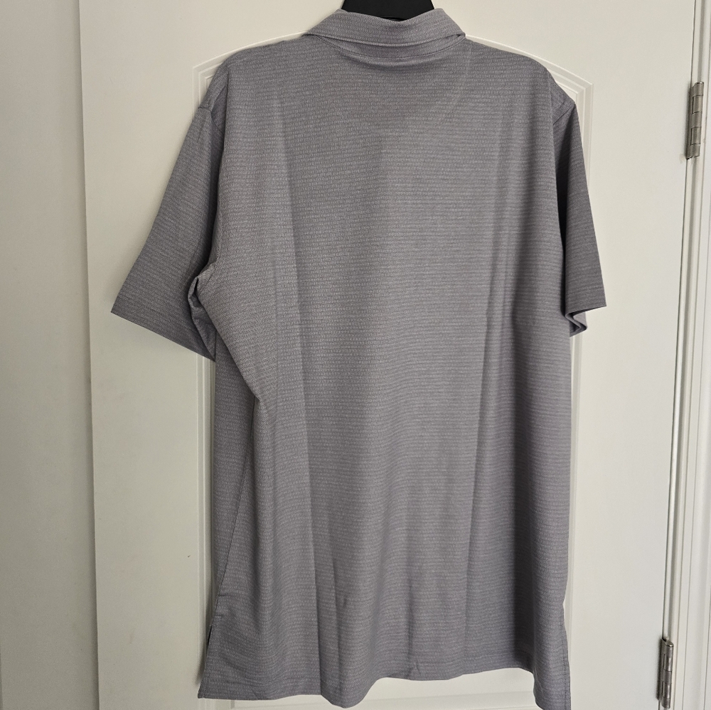 ๐ Peter Millar Gray Black Colorado Buffaloes Performance Jersey Golf Polo Logo - Picture 8 of 9